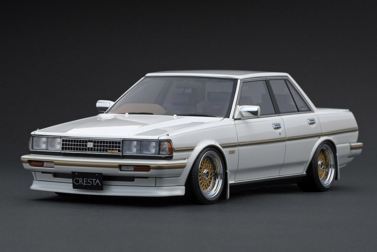 [Preorder] Ignition Model 1:18 Toyota CRESTA GT TWIN TURBO (GX71) Pearl White/Gold (2 Colours)