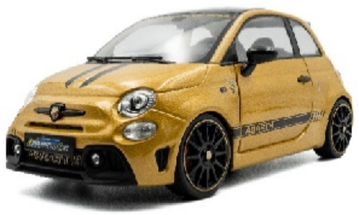 Solido 1:18 FIAT F595 ABARTH SOLIDO WORKS YELLOW 2024 S1811306