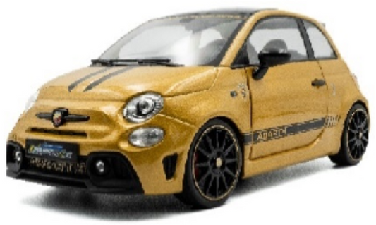 Solido 1:18 FIAT F595 ABARTH SOLIDO WORKS YELLOW 2024 S1811306