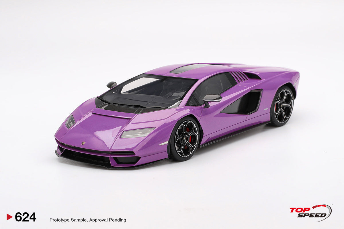 TOPSPEED 1:18 Lamborghini LPI 800-4 Viola 30th TS0624