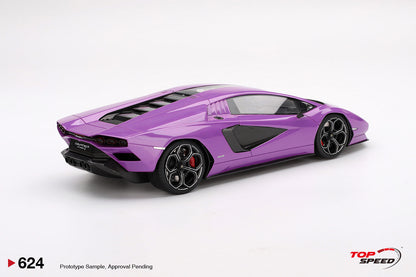 TOPSPEED 1:18 Lamborghini LPI 800-4 Viola 30th TS0624