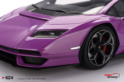 TOPSPEED 1:18 Lamborghini LPI 800-4 Viola 30th TS0624