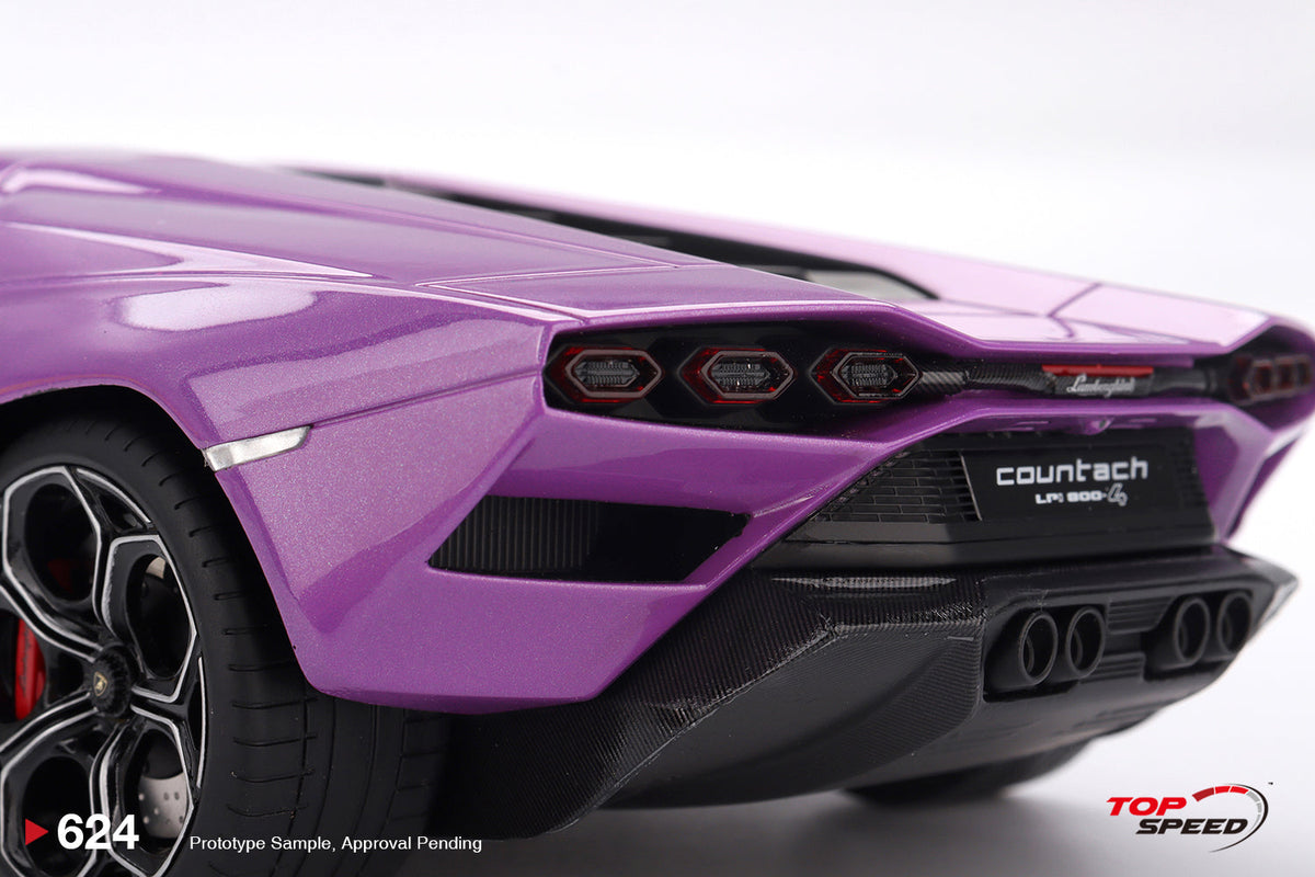 TOPSPEED 1:18 Lamborghini LPI 800-4 Viola 30th TS0624