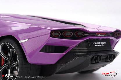 TOPSPEED 1:18 Lamborghini LPI 800-4 Viola 30th TS0624