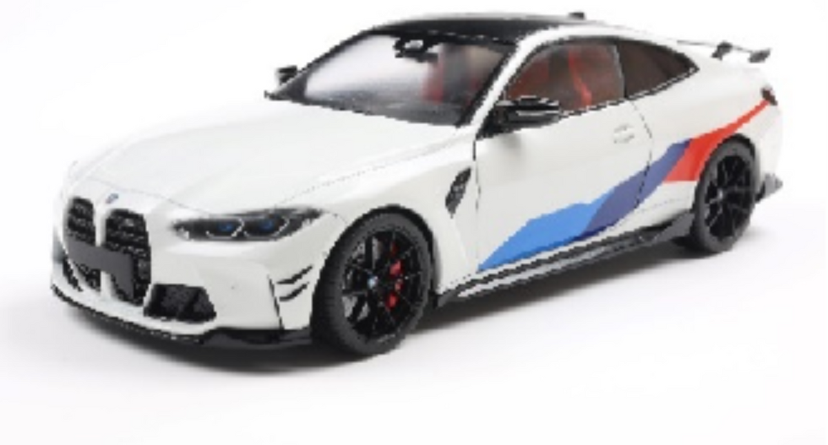 [Preorder] Solido 1:18 BMW M4 PERFORMANCE PARTS WHITE & M DECO 2025 S1814502