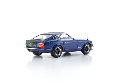 Kyosho 1:18 Nissan Fairlady Z-L (S30) - Blue/Silver Rim - 08220WBL