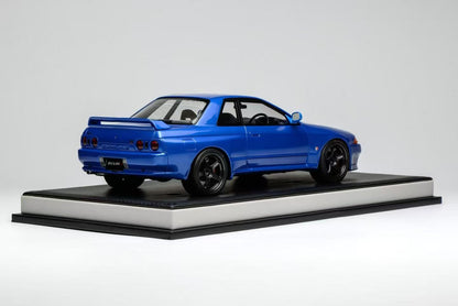 Motorhelix 1:18 Nissan Skyline GT-R (R32) Customized Version Bayside Blue MH029BE