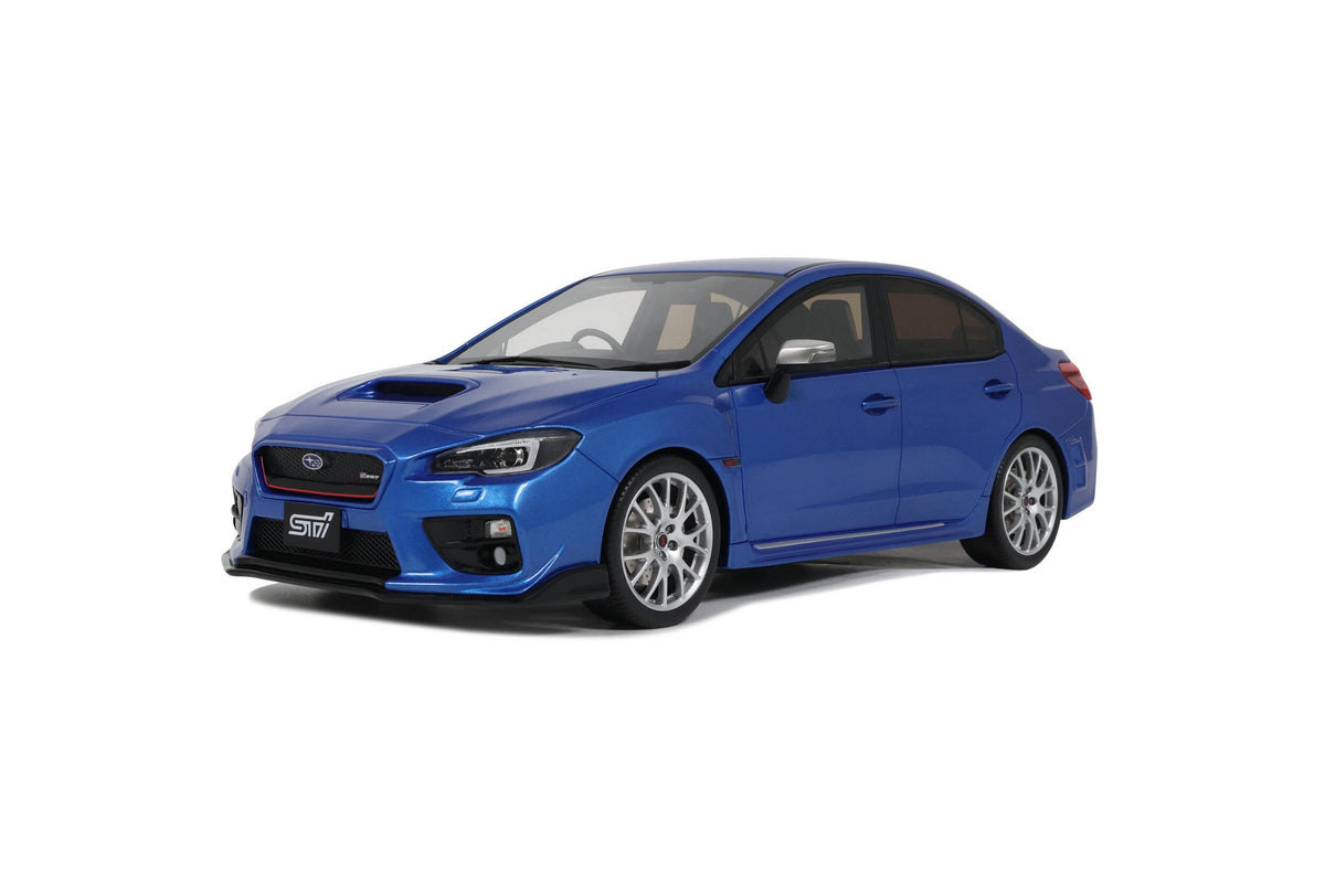 OttO 1:18 SUBARU WRX STI S207 WR BLUE PEARL 2015 OT1182