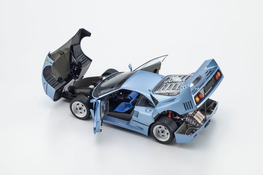 [Preorder] Kyosho 1:18 Ferrari F40 Light Blue Metallic 08416LB