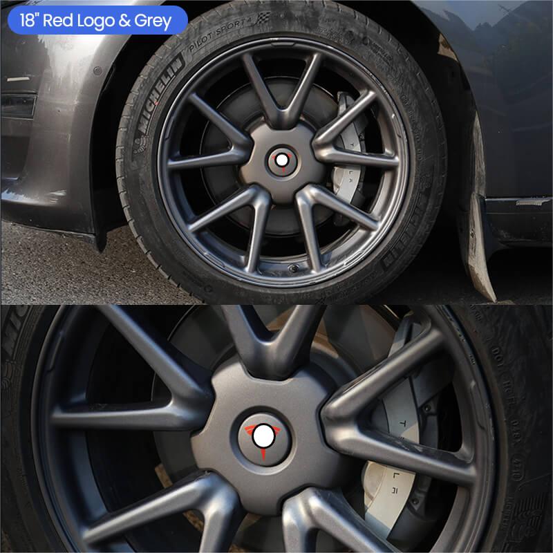18" 19” Hub Center Caps for Model 3 (2017-2023) | Quick-Snap & Tool-Free