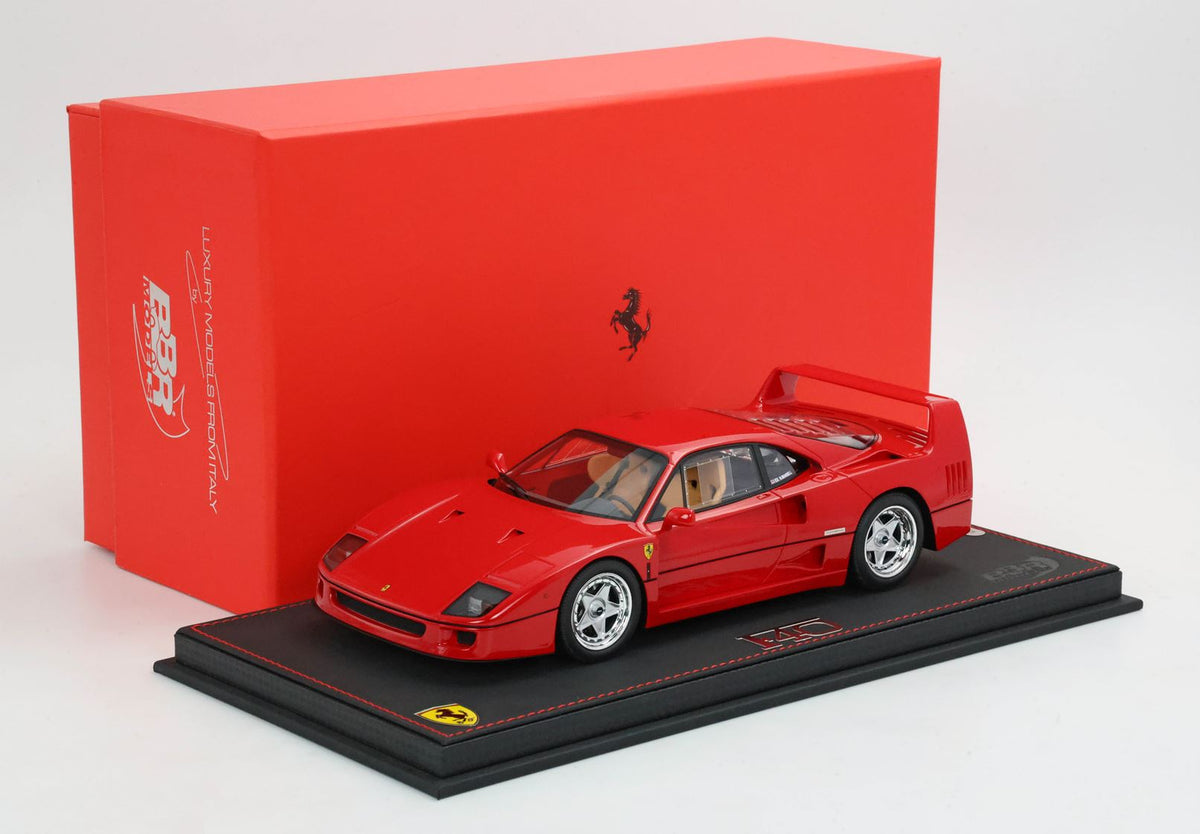 BBR 1:18 Ferrari F40 1987 Rosso Corsa - Ex Nigel Mansell P18168NM