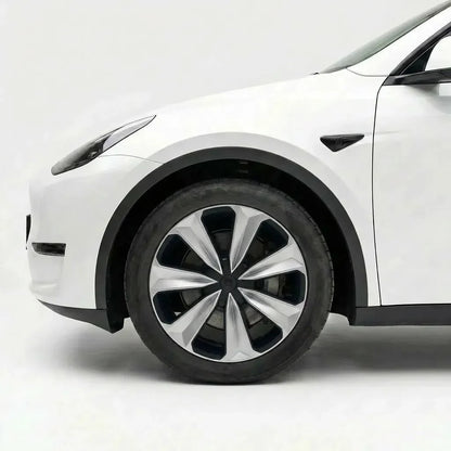 19” Gemini Wheel Covers for Model Y – Turbo Style Full Rim Protection | Tesery