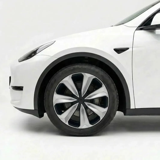 19” Gemini Wheel Covers for Model Y – Turbo Style Full Rim Protection | Tesery