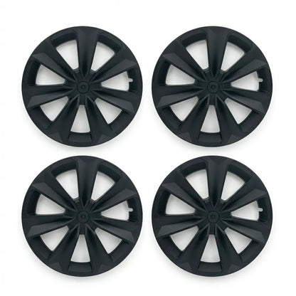 19” Gemini Wheel Covers for Model Y – Turbo Style Full Rim Protection | Tesery