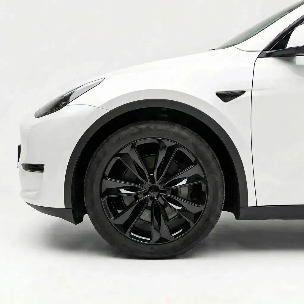 19” Gemini Wheel Covers for Model Y – Turbo Style Full Rim Protection | Tesery