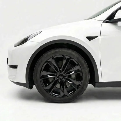 19” Gemini Wheel Covers for Model Y – Turbo Style Full Rim Protection | Tesery