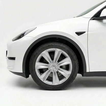 19” Gemini Wheel Covers for Model Y – Turbo Style Full Rim Protection | Tesery