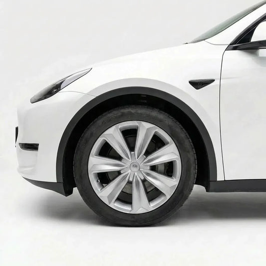 19” Gemini Wheel Covers for Model Y – Turbo Style Full Rim Protection | Tesery