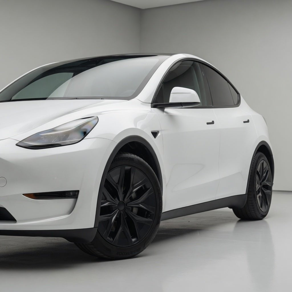 19" Gemini Wheels Covers for Model Y | Seven-Spoke Style