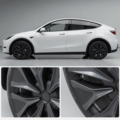 19" Gemini Wheels Covers for Model Y | Seven-Spoke Style