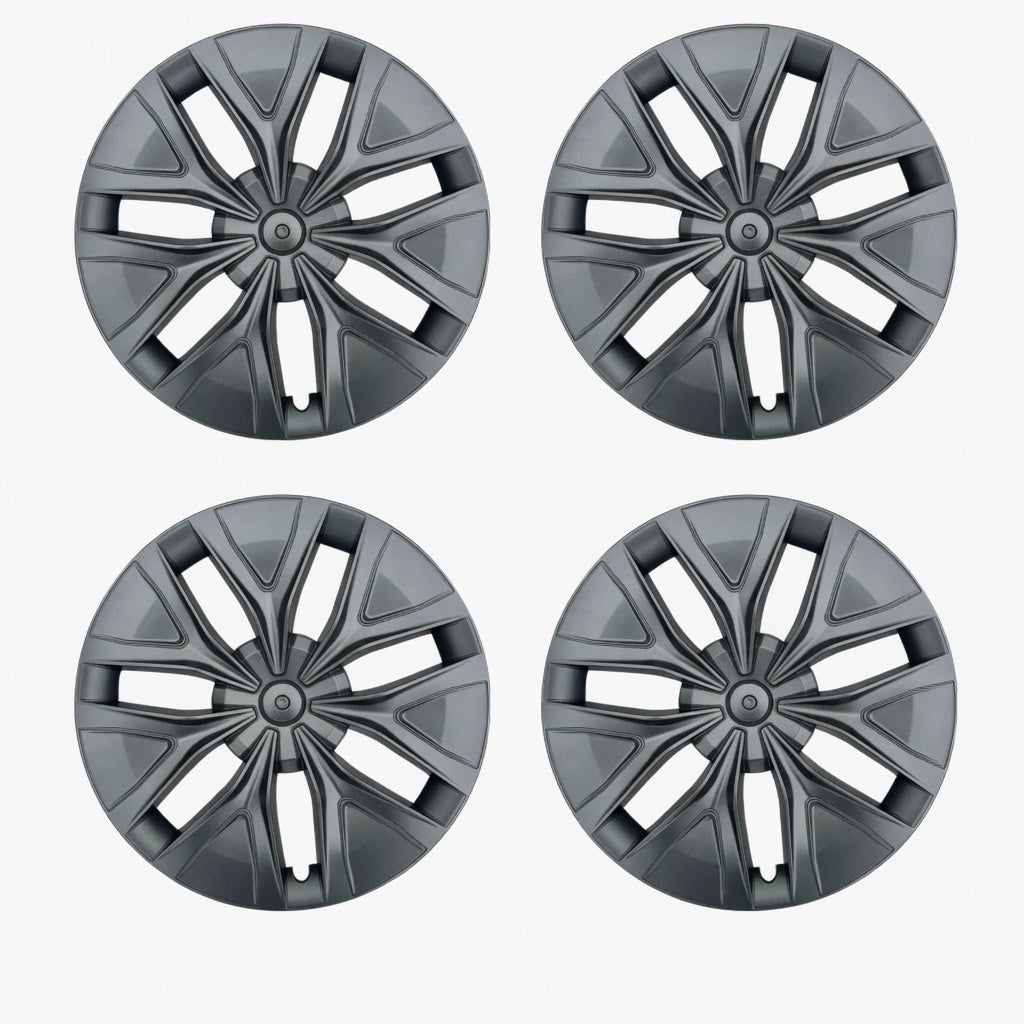 19" Gemini Wheels Covers for Model Y | Seven-Spoke Style