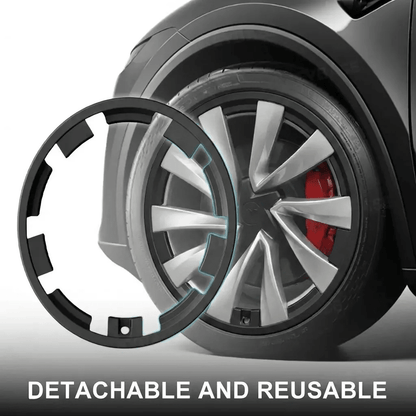 19’’ Nova Wheels Rim Protectors for Model 3 Highland | 360° ABS Wheel Edge Protection