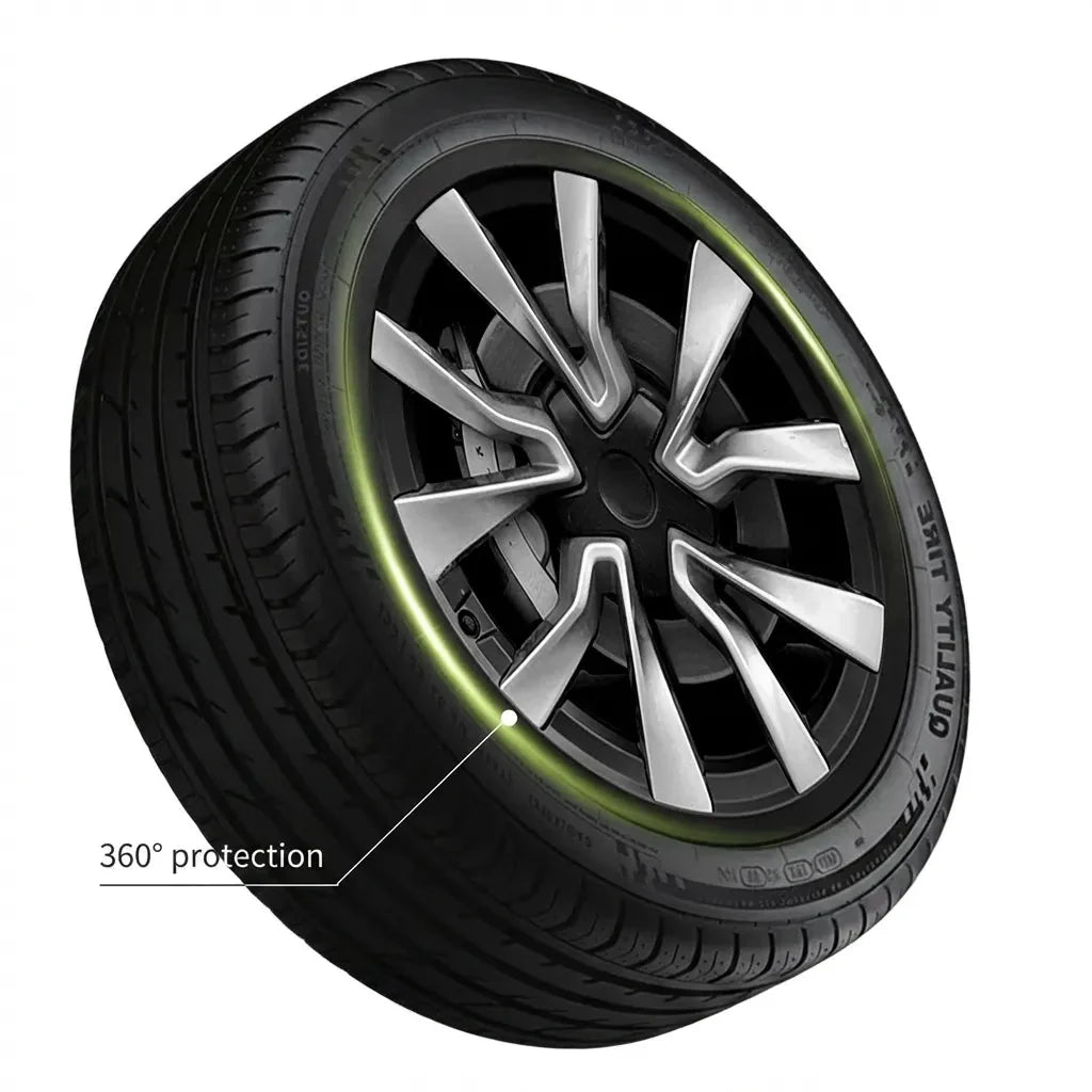 19’’ Nova Wheels Rim Protectors for Model 3 Highland | 360° ABS Wheel Edge Protection