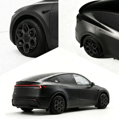 19" Hexa Honeycomb Wheel Covers for Model Y / Model Y Juniper | Tesery