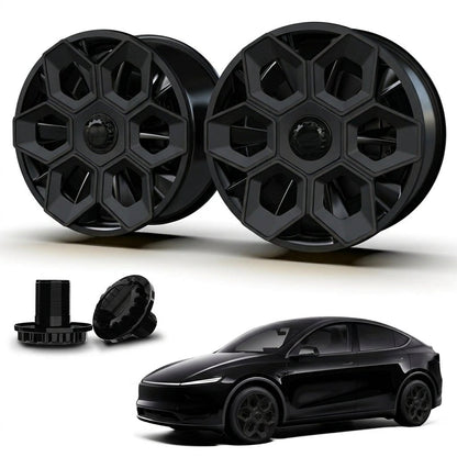 19" Hexa Honeycomb Wheel Covers for Model Y / Model Y Juniper | Tesery