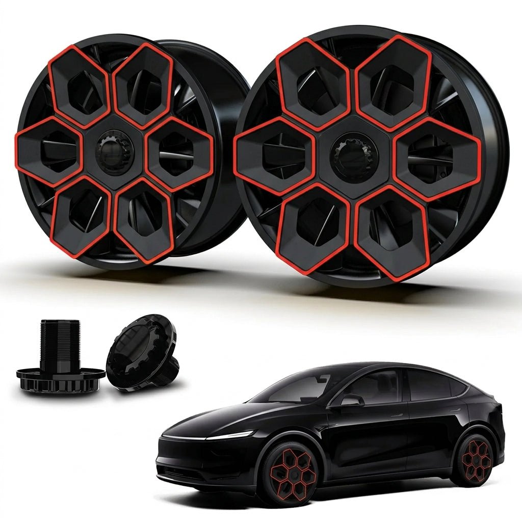 19" Hexa Honeycomb Wheel Covers for Model Y / Model Y Juniper | Tesery
