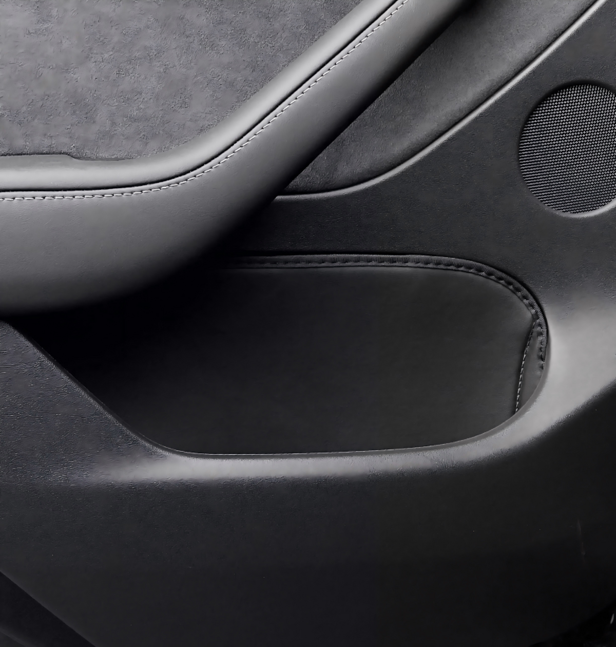 Leather Door Slot Storage Protective Pad for Tesla Model Y