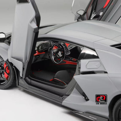 [Preorder] LCD 1:18 Lamborghini Revuelto Matte Grey LCD18026-GR