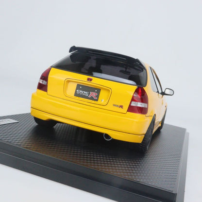 Ignition Model 1:18 Honda Civic (EK9) Type R Yellow IG2676