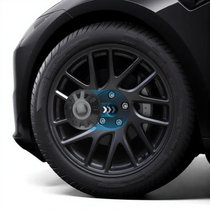 20" & 21” Wheel Hub Center Caps for Model Y (2020-2025.03) | Quick-Snap & Tool-Free
