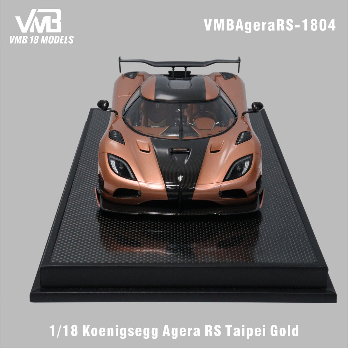 VMB 1:18 Koenigsegg Agera RS - Taipei Gold VMBAgeraRS-1804