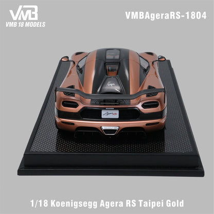 VMB 1:18 Koenigsegg Agera RS - Taipei Gold VMBAgeraRS-1804
