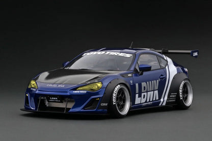 Ignition Model 1:18 LB nation 86 WORKS Full Complete ver.1 Blue Metallic IG2668