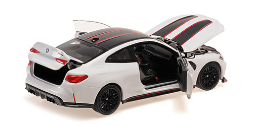 MINICHAMPS 1:18 BMW M4 CSL - 2022 – WHITE