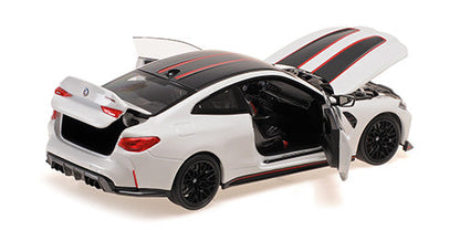 MINICHAMPS 1:18 BMW M4 CSL - 2022 – WHITE