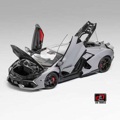 [Preorder] LCD 1:18 Lamborghini Revuelto Matte Grey LCD18026-GR