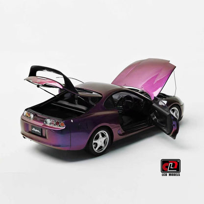 [Preorder] LCD 1:18 Toyota Supra A80 (4 Colours) LCD18020-CH/LCD18020-GR/LCD18020-YE/LCD18020-BU
