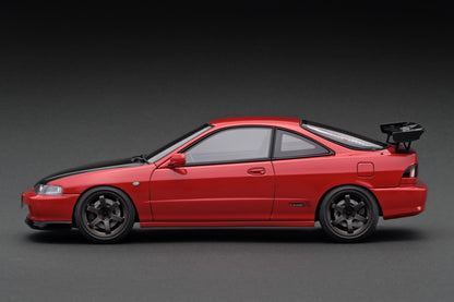 Ignition Model 1:18 Honda INTEGRA (DC2) TYPE R Red With B18C Engine IG3057
