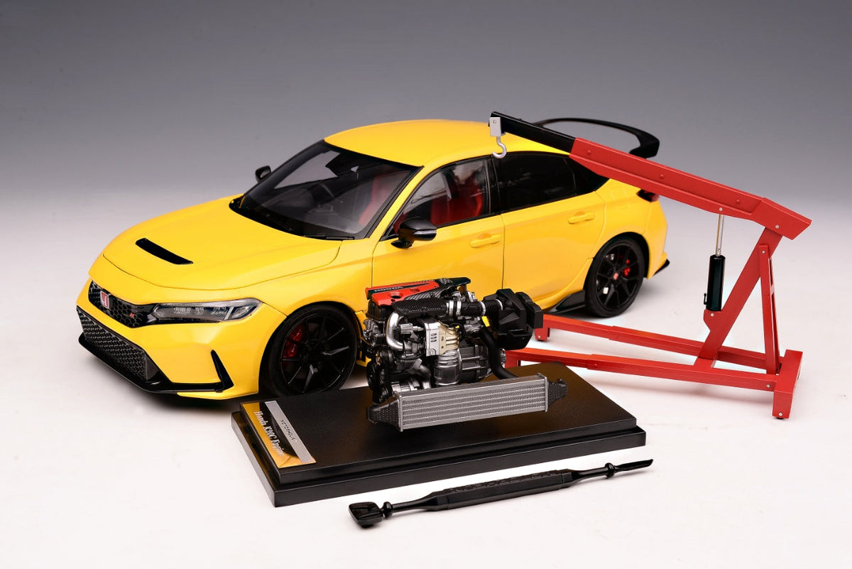 Motorhelix 1:18 Honda Civic Type R（FL5) SUNLIGHT YELLOW