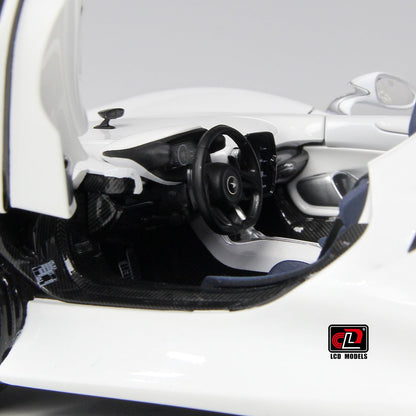 LCD 1:18 McLaren ELVA - White LCD18015-WH