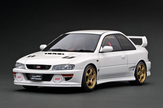 Ignition Model 1:18 SUBARU Impreza WRX Type R Sti Version V (GC8) White IG3553