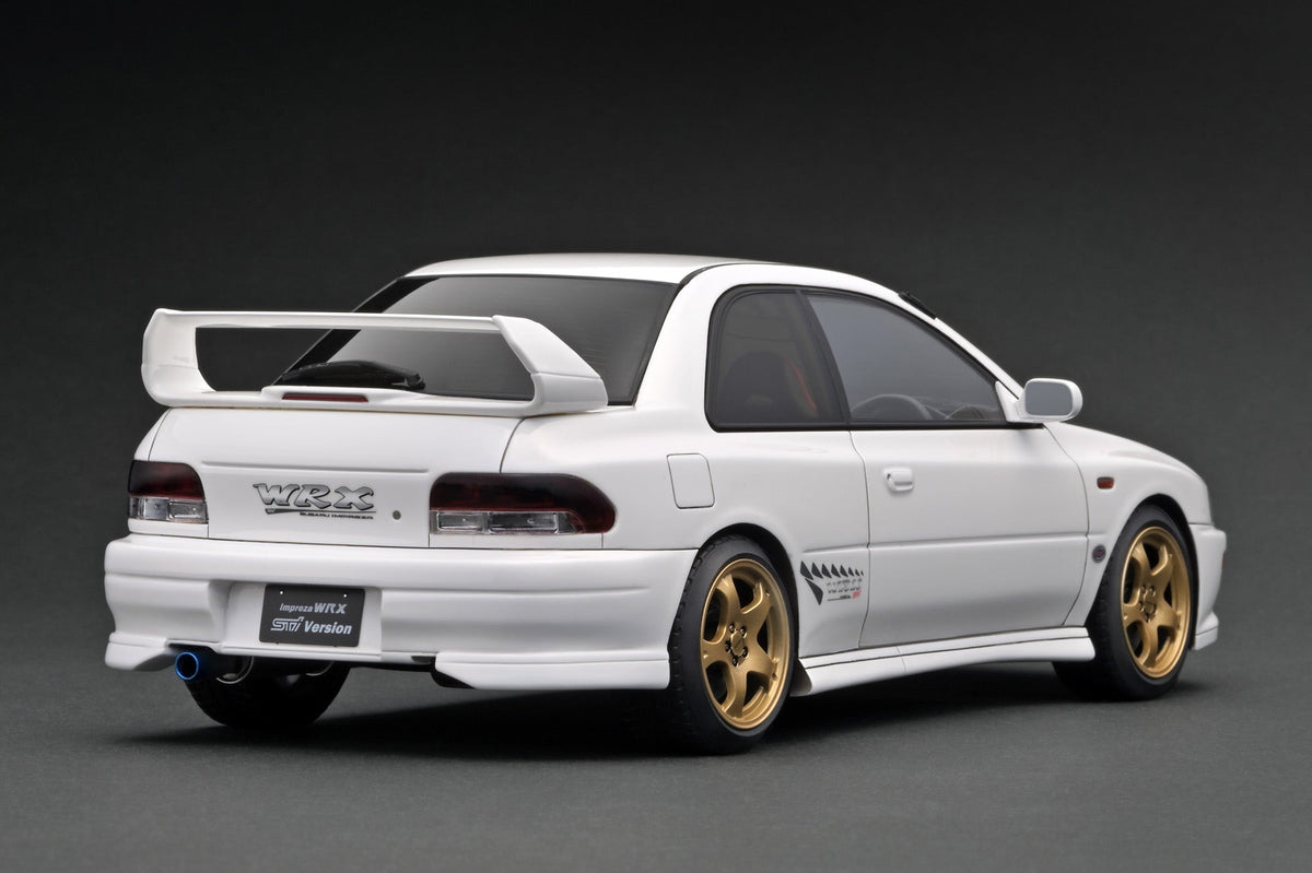 Ignition Model 1:18 SUBARU Impreza WRX Type R Sti Version V (GC8) White IG3553