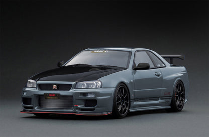 Ignition Model 1:18 TOP SECRET 34GT-R (BNR34) Stealth Gray IG3639