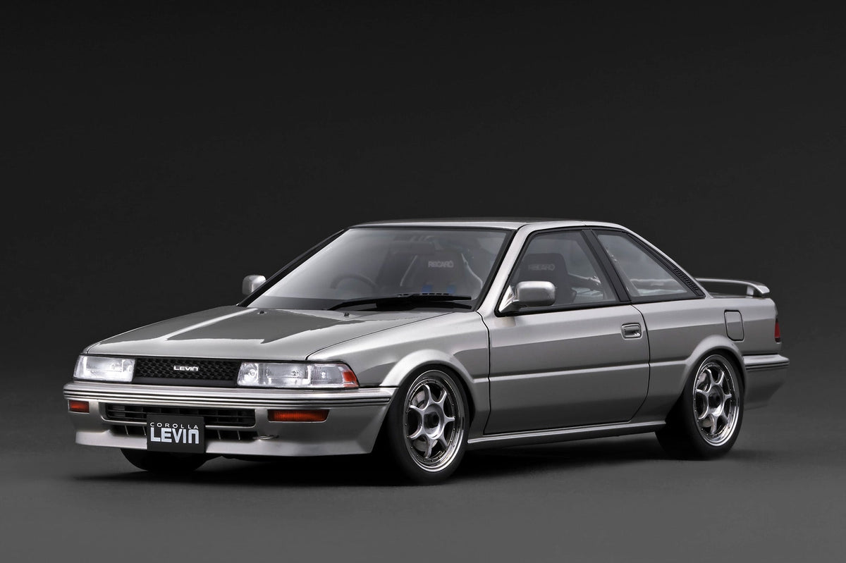 [Preorder] Ignition Model 1:18 TOYOTA COROLLA LEVIN GT APEX (AE92) Gun Metallic IG3867
