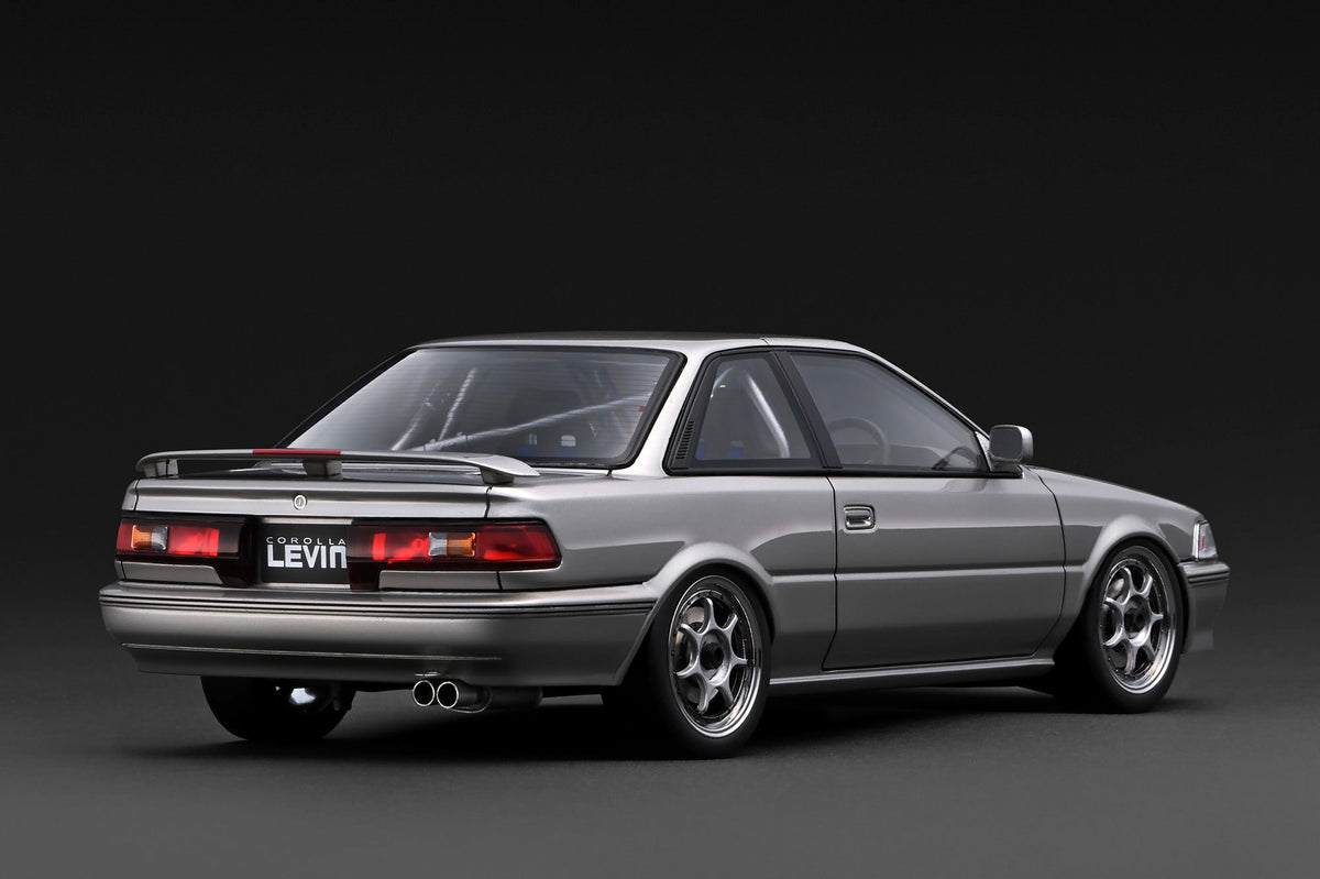[Preorder] Ignition Model 1:18 TOYOTA COROLLA LEVIN GT APEX (AE92) Gun Metallic IG3867