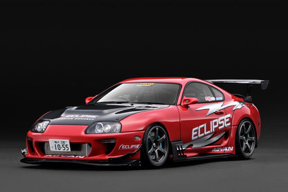 Ignition Model 1:18 Toyota Supra RZ (JZA80) ORIDO-STREET Ver.2 Red IG3883